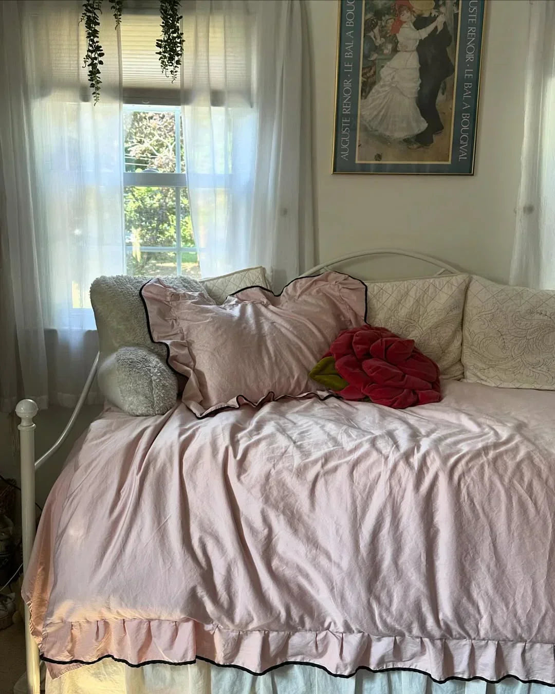 Silky Ruffle Pillowcases Ever Lasting