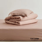 Silky Solid Tencel Bedding Set / Blue Ever Lasting