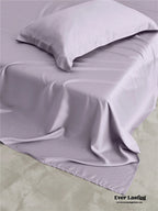 Silky Solid Tencel Bedding Set / Blue Ever Lasting