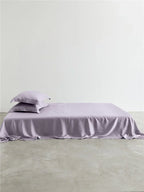 Silky Solid Tencel Bedding Set / Blue Ever Lasting
