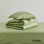 Silky Solid Tencel Bedding Set / Pink Ever Lasting