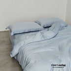 Silky Solid Tencel Bedding Set / Pink Ever Lasting