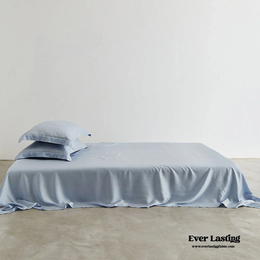 Silky Solid Tencel Bedding Set / Pink Ever Lasting