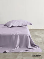 Silky Solid Tencel Bedding Set / Pink Ever Lasting