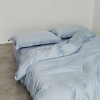 Silky Solid Tencel Bedding Set / Pink Ever Lasting