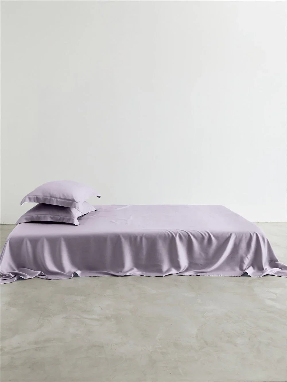 Silky Solid Tencel Bedding Set / Pink Ever Lasting