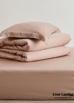 Silky Solid Tencel Bedding Set / Blue Ever Lasting