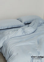 Silky Solid Tencel Bedding Set / Pink Ever Lasting