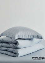 Silky Solid Tencel Bedding Set / Pink Ever Lasting