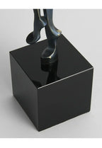 Metal Statue - Nordic Silver Acrobatic Figure, in-use display - House Of Avana