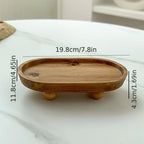 Simple Wooden Platter - Perfect for Scent Therapy, Sweets, And Household Arrangement - Multifunctional Item (Non-Food Contact) House Of Avana