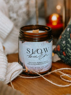 Slow Burn Candle In the Wick of Time