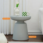 Small Round Table Sofa Side Table Living Room Porch Ottoman Coffee Table Home Small Apartment Coffee Table Designer Low Table - House Of Avana