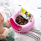 Snack Server - Double-Layer Plastic Tray