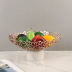 Snack Tray - Luxury Ceramic White