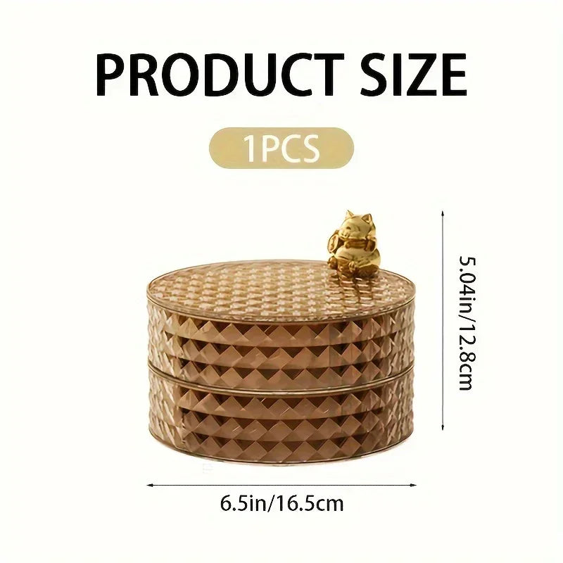Snack Tray - With Lid Plastic