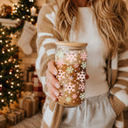 Pastel Snowflakes 17oz
