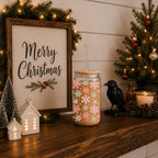 Pastel Snowflakes 17oz