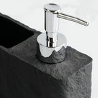 Soap Dispenser - Ceramic Black Natural