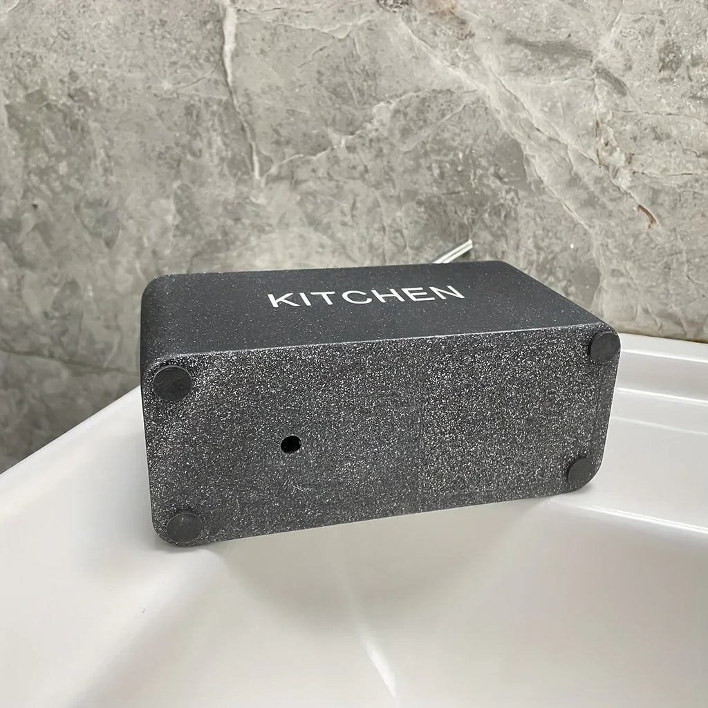 Soap Dispenser - Ceramic Black Natural