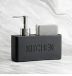 Soap Dispenser - Freestanding White Ceramic