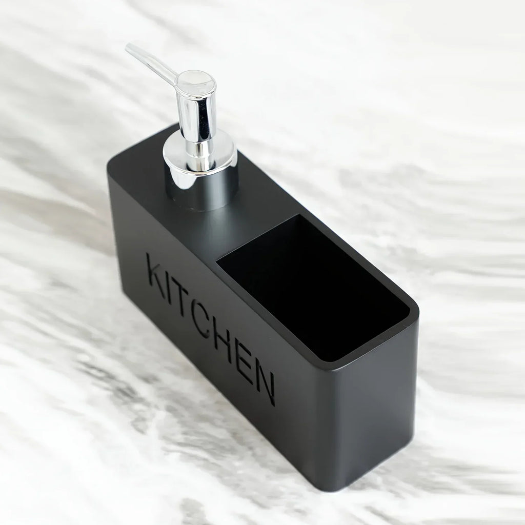Soap Dispenser - Freestanding White Ceramic