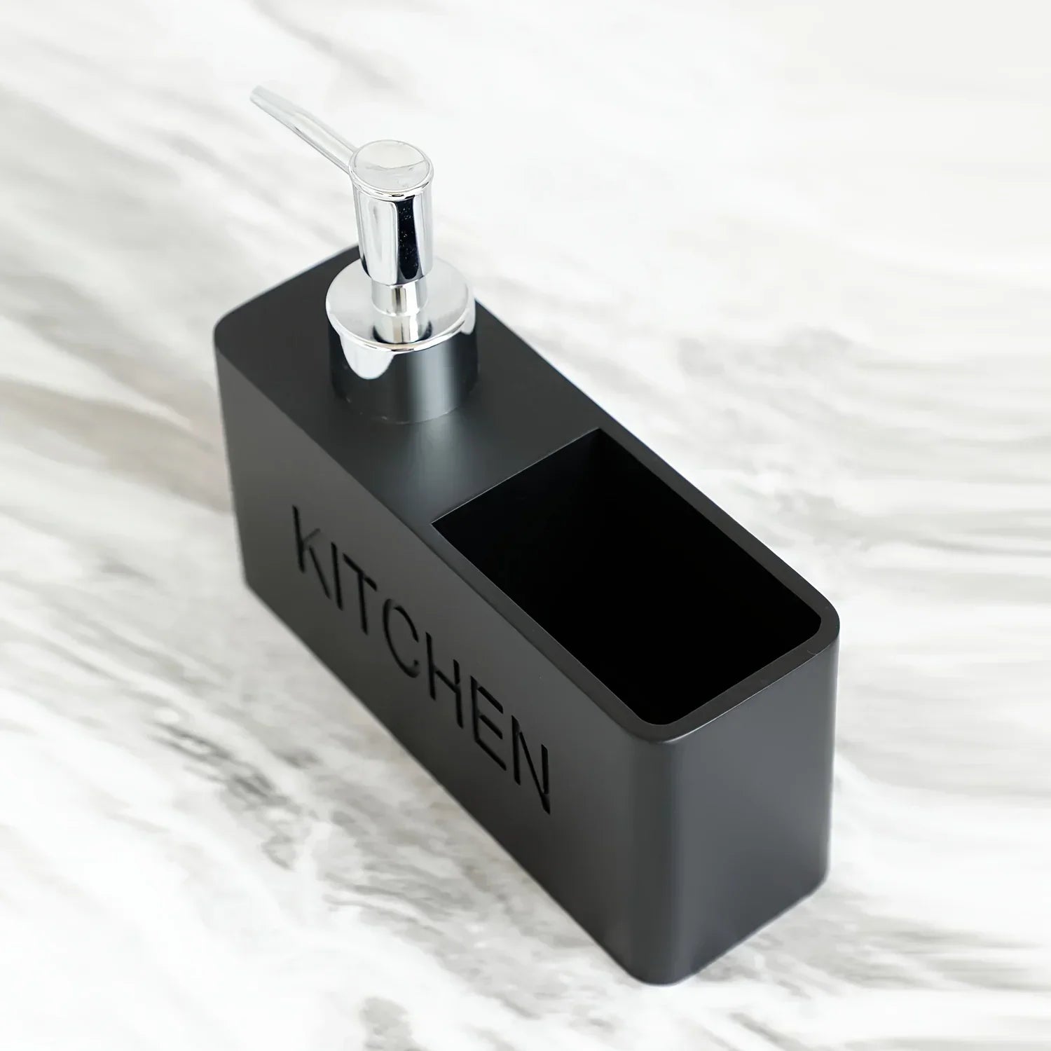 Soap Dispenser - Freestanding White Ceramic