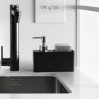 Soap Dispenser - Freestanding White Ceramic