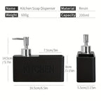 Soap Dispenser - Freestanding White Ceramic