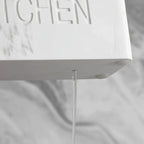 Soap Dispenser - Freestanding White Ceramic