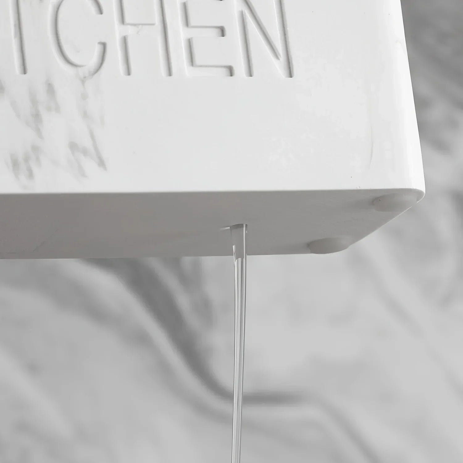 Soap Dispenser - Freestanding White Ceramic