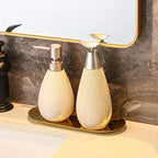 Vintage Bohemian Style Hand Soap Dispenser with Stainless Steel Pump, Suitable for Bathroom and Kitchen House Of Avana