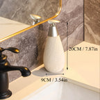 Vintage Bohemian Style Hand Soap Dispenser with Stainless Steel Pump, Suitable for Bathroom and Kitchen House Of Avana