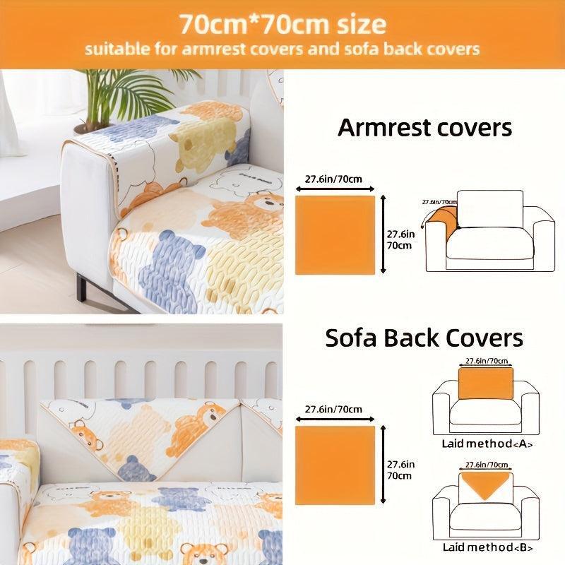 Bohemian Chic Ice Silk Sofa Cover | Extra Large Pet-friendly Slipcover, product packaging - House Of Avana