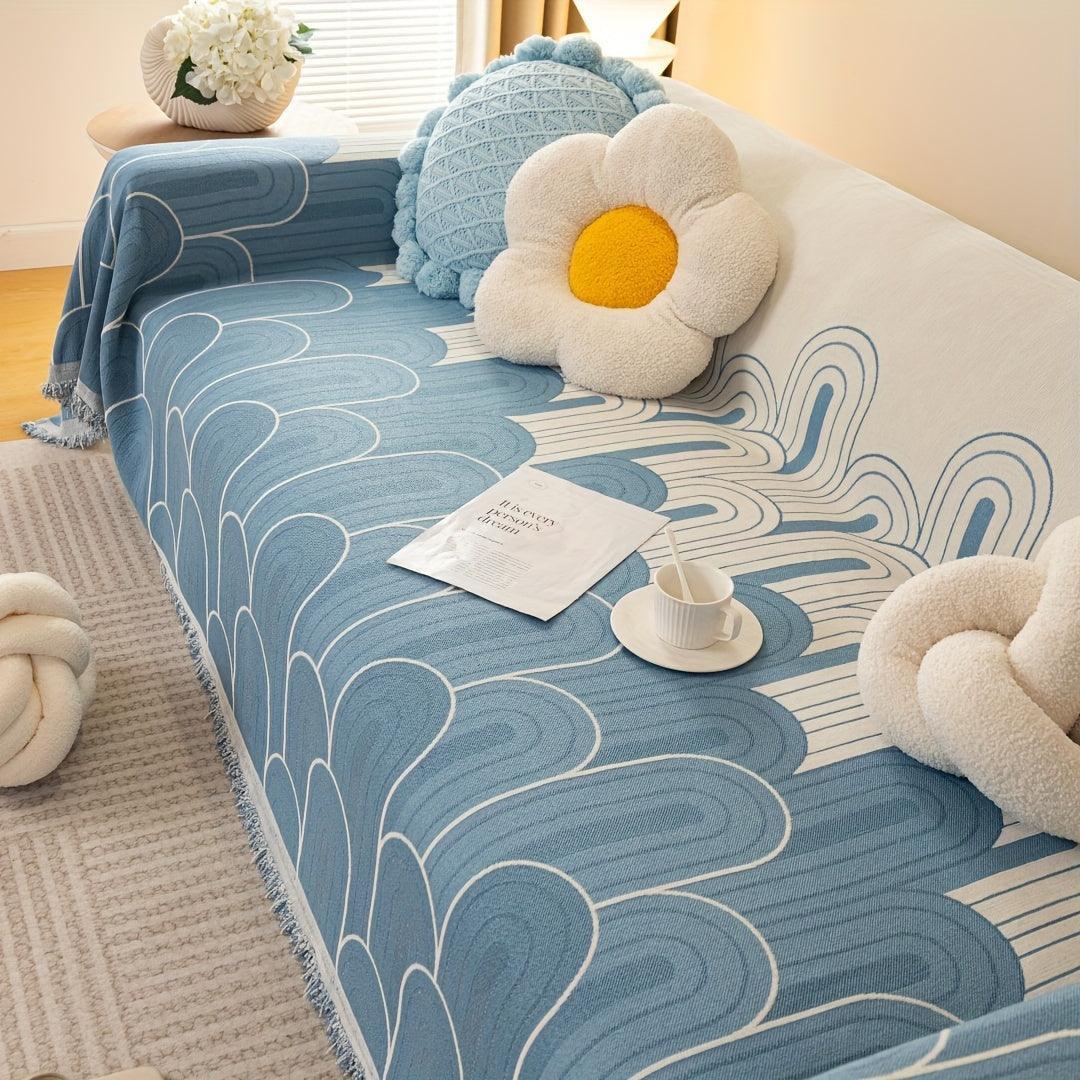 Boho Chic Pet Sofa Cover: Stylish & Pet-friendly Protect Furniture - House Of Avana