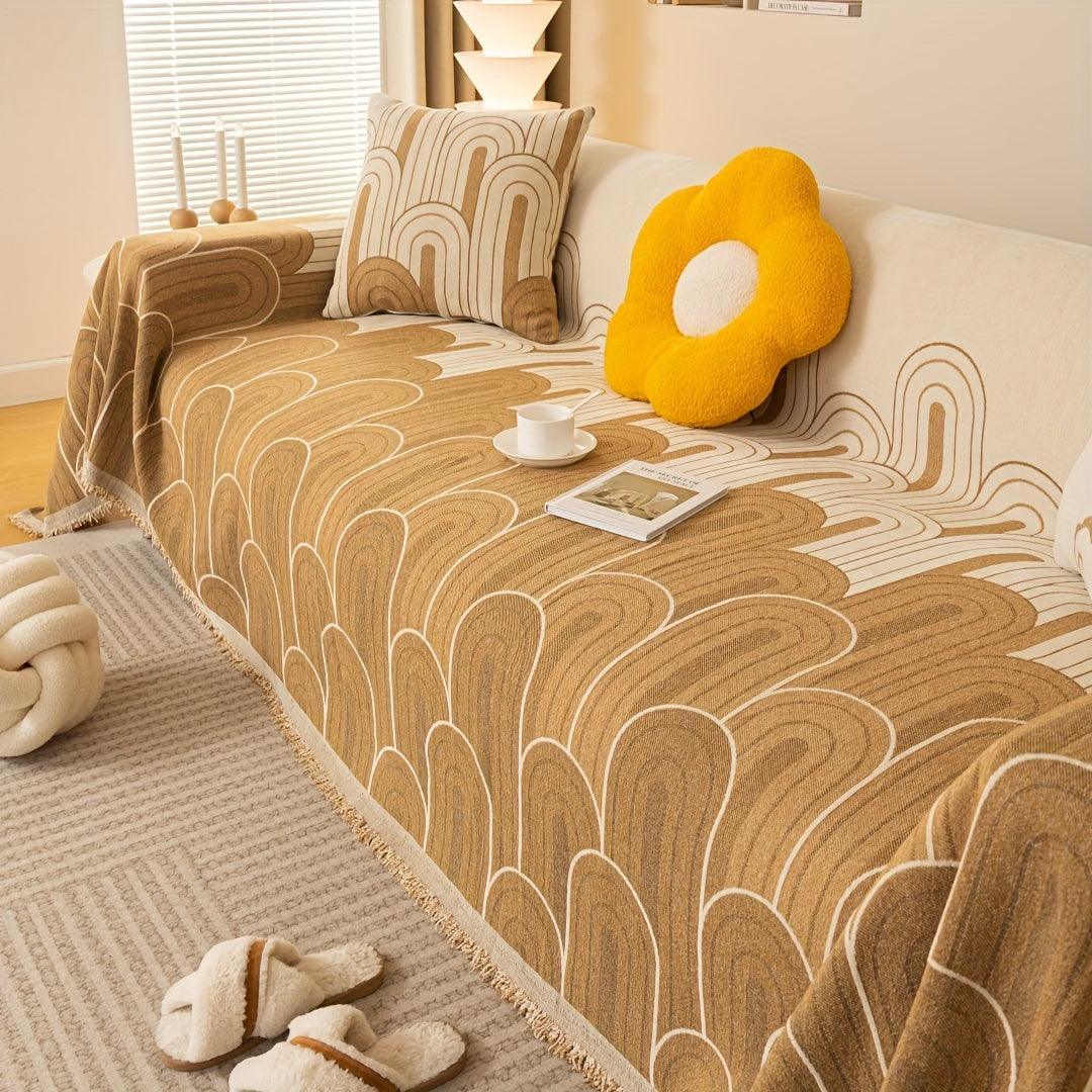 Boho Chic Pet Sofa Cover: Stylish & Pet-friendly Protect Furniture - House Of Avana