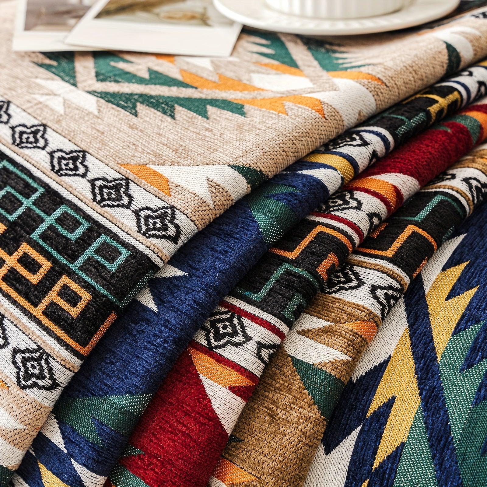 Boho Couch Cover - Chic Snow Chenille Sofa Slipcover - House Of Avana