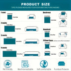 Boho Sofa Cover, Handmade Thickened Non-slip Slipcover for Home - House Of Avana