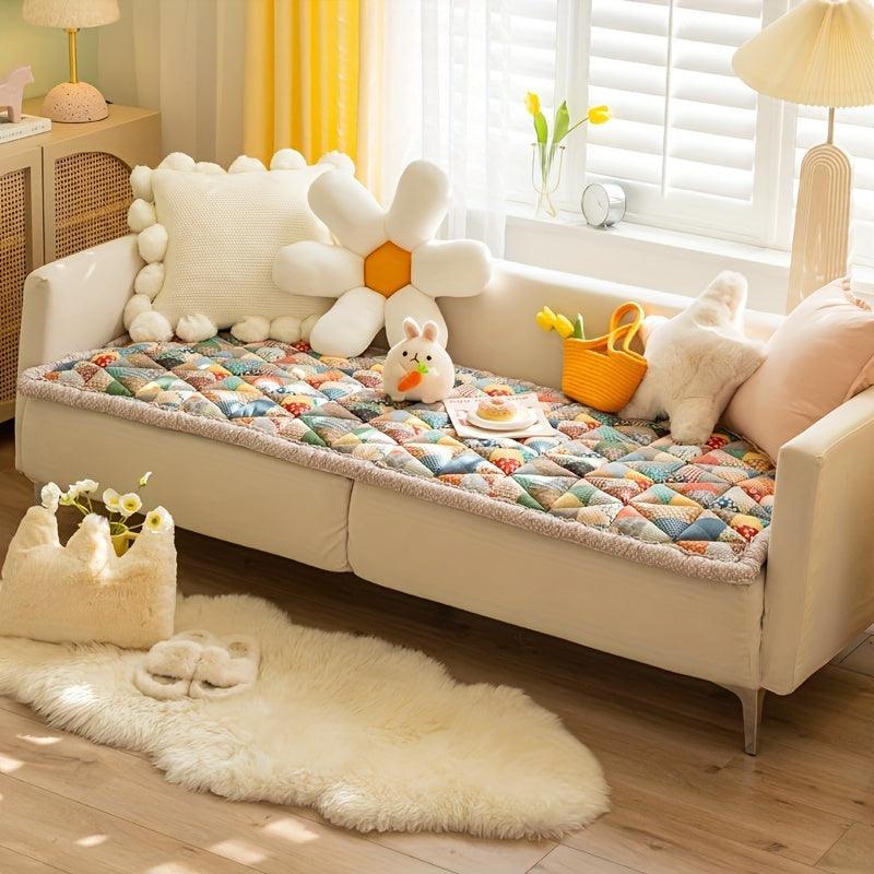 Boho Sofa Cover, Handmade Thickened Non-slip Slipcover for Home - House Of Avana