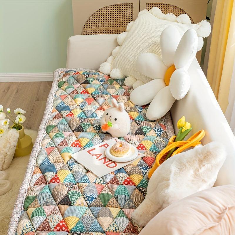 Boho Sofa Cover, Handmade Thickened Non-slip Slipcover for Home - House Of Avana