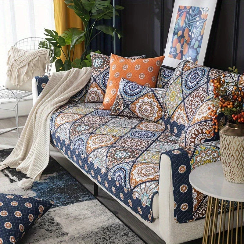 Boho Sofa Cover – Stylish, Durable Furniture Protector for Home - House Of Avana