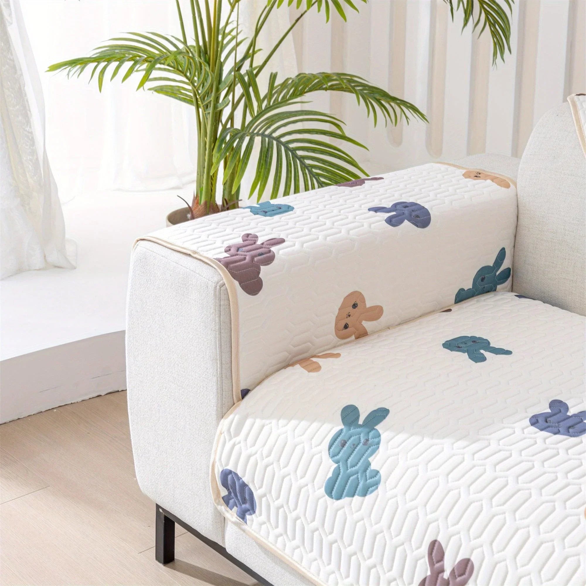 Cooling Ice Silk Dog Proof Couch Cover - Protect Your Sofa in Style - House Of Avana