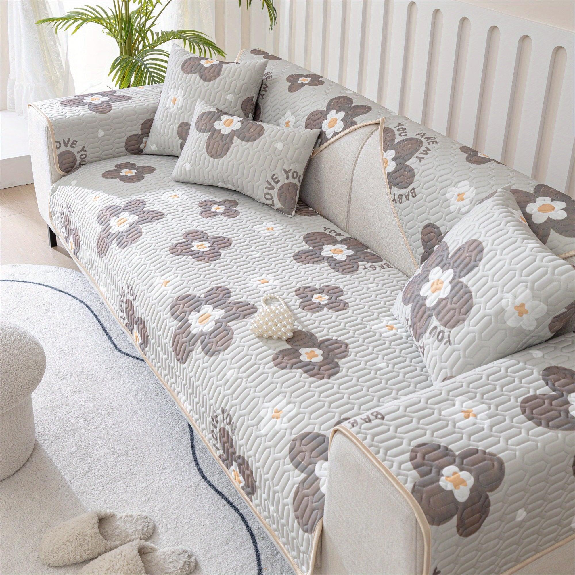 Cooling Ice Silk Dog Proof Couch Cover - Protect Your Sofa in Style - House Of Avana