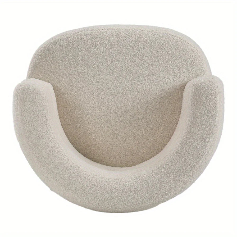 Fabric Upholstered Modern Sofa with Contemporary Design, angled view - House Of Avana