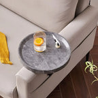 Sofa Tray Coffee Table Mdf Mini Side Table Waterproof Stain Resistant Corner Table Sofa Armrest Tray Installation-FreeAdjustable - House Of Avana