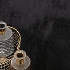 Soft Area Rug with Anti-Slip Backing Washable - Black RugYourHome