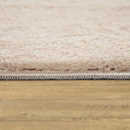 Soft Area Rug with Anti-Slip Backing Washable - Dark Beige RugYourHome