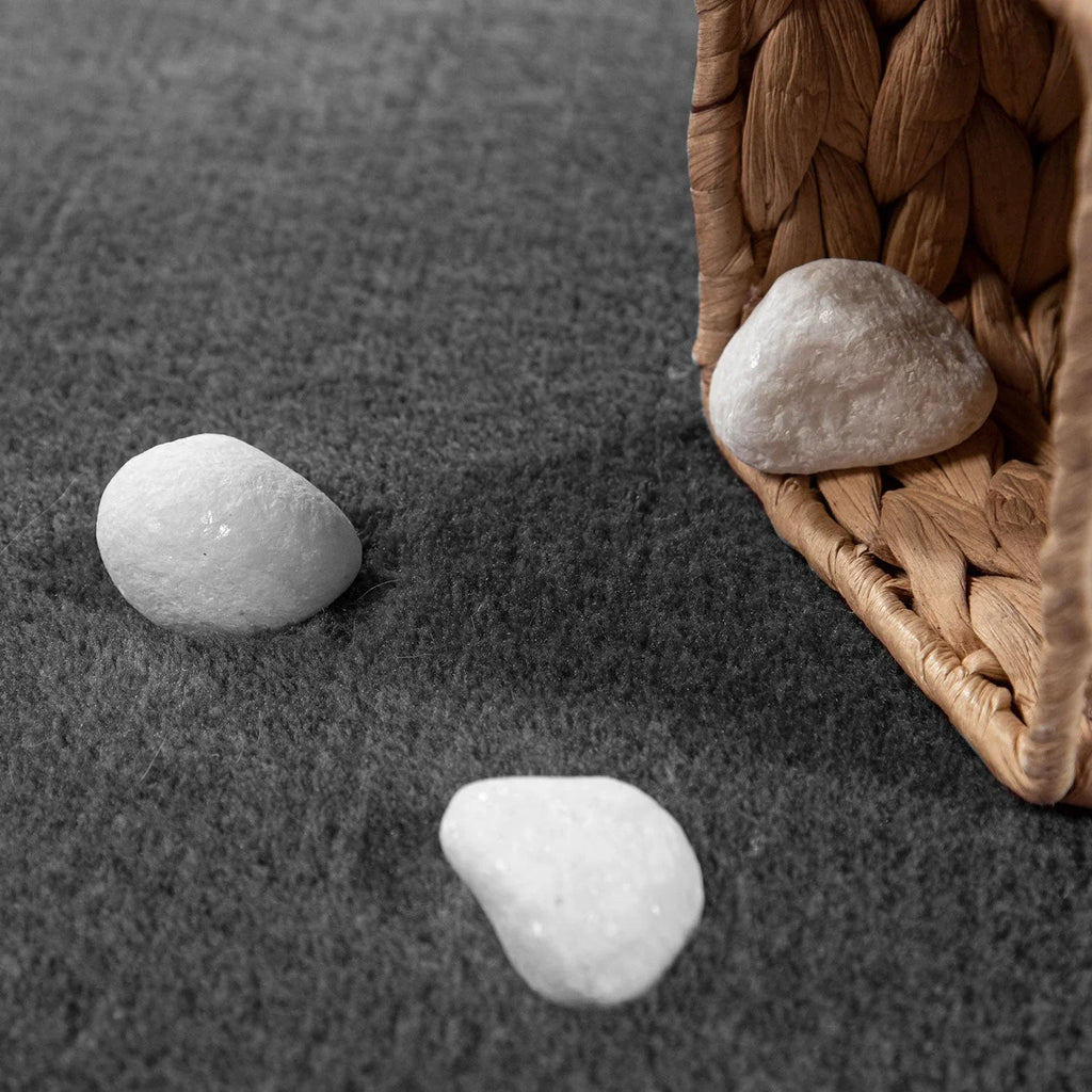 Soft Area Rug with Anti-Slip Backing Washable - Dark Gray RugYourHome