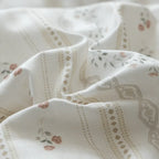 Soft Cottage Blue Ribbon Bedding Set / Blue Ever Lasting
