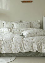 Soft Cottage Blue Ribbon Bedding Set / Blue Ever Lasting